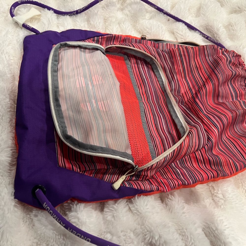 Under Armor Bright Multicolored Drawstring Bag - image 3